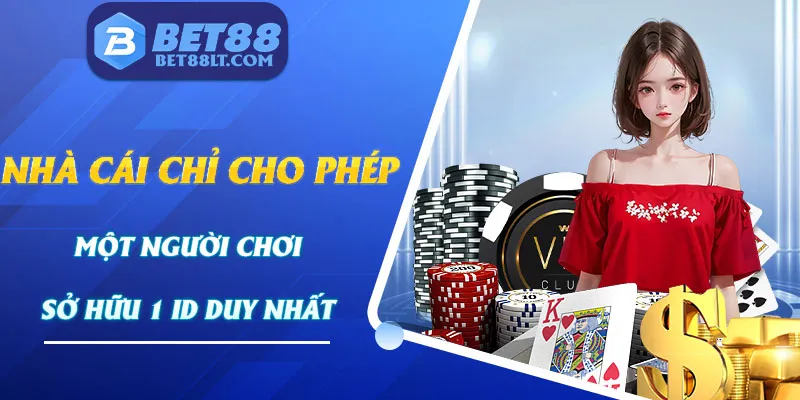 Nền tảng chỉ cho phép người dùng sở hữu một tài khoản